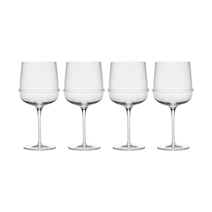 Dune rødvinsglas 45 cl 4-pak - Clear - Serax