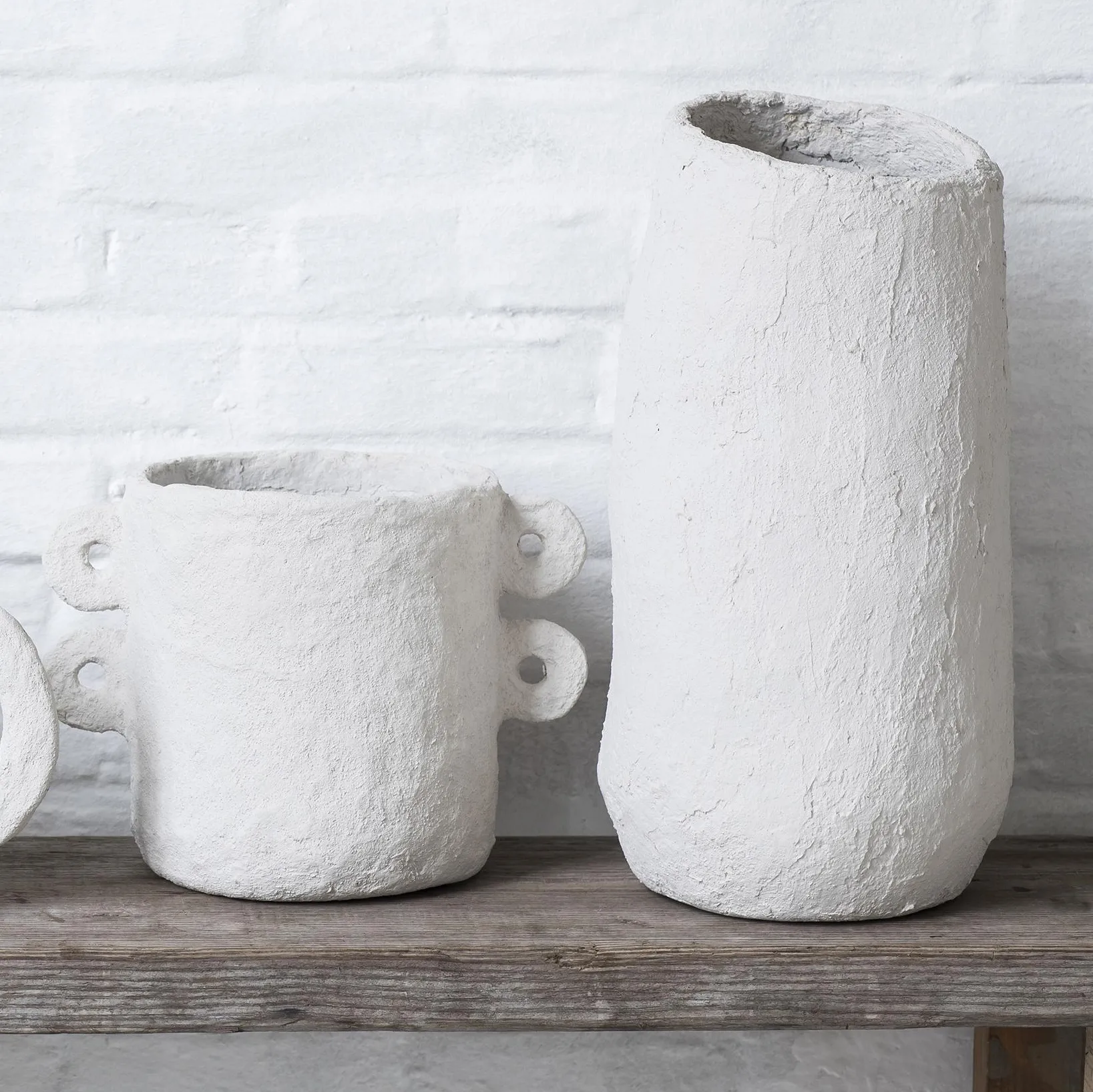 Earth krukke Ø18 cm, Beige Serax