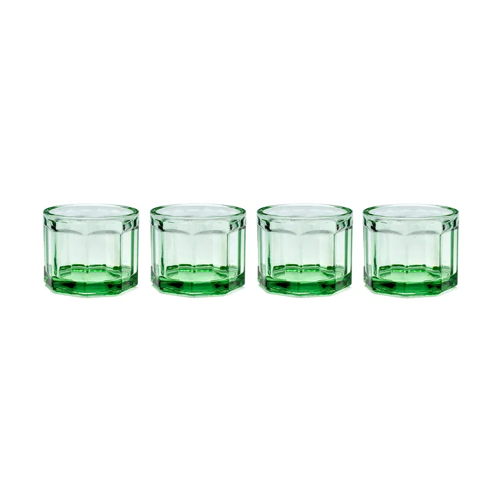 Fish & Fish glas 16 cl 4-pak Green - Serax