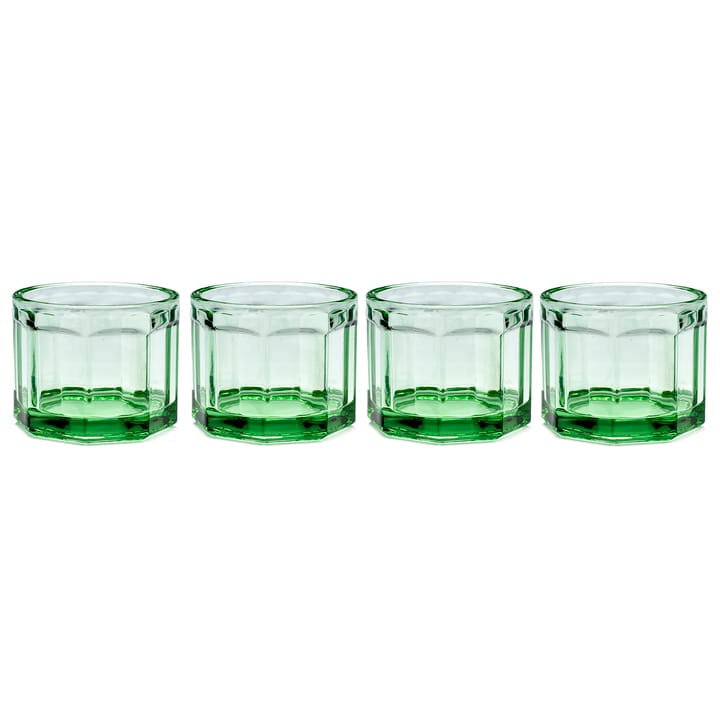Fish & Fish glas 16 cl 4-pak - Green - Serax
