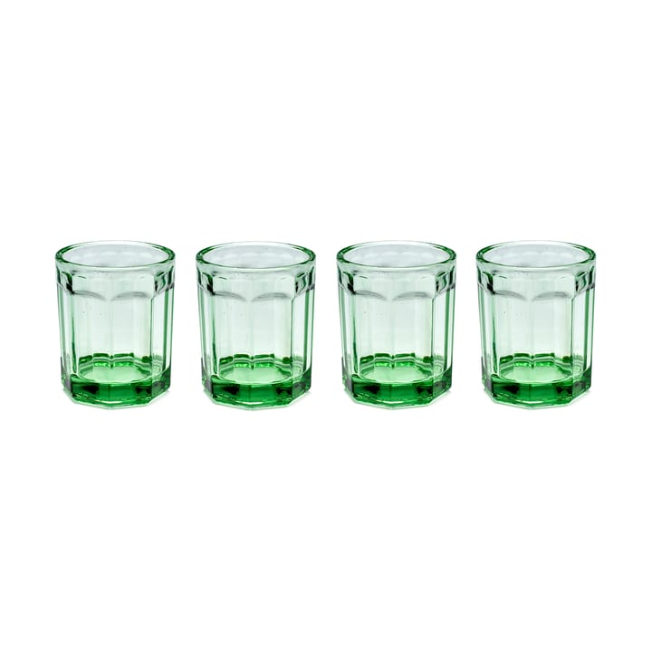 Fish & Fish glas 22 cl 4-pak Green - undefined - Serax