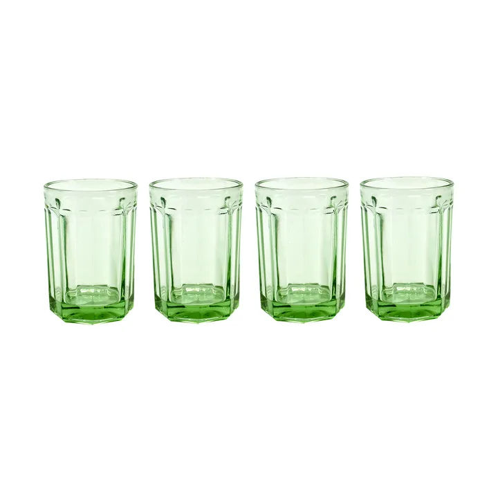Fish & Fish glas 40 cl 4-pak Green - Serax