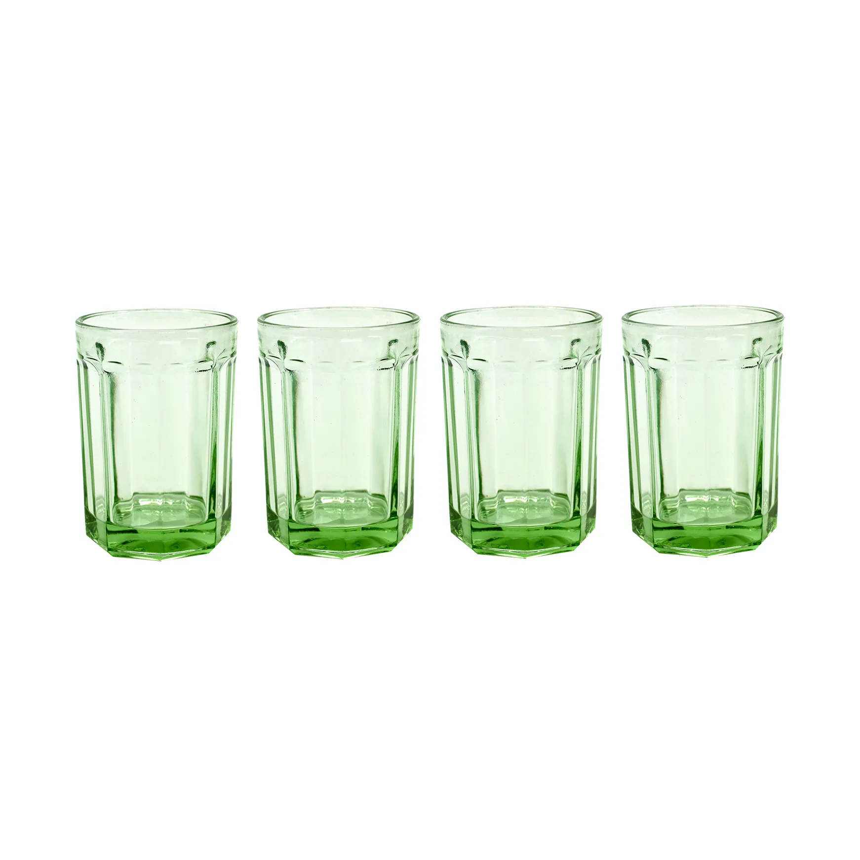 Fish & Fish glas 40 cl 4-pak Green Serax
