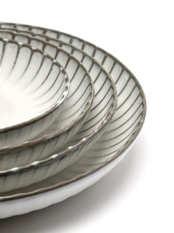 Inku høj tallerken S Ø19 cm - White - Serax