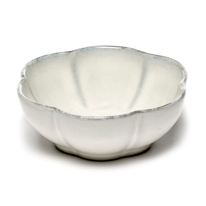 Inku riflet skål M Ø11 cm - White - Serax