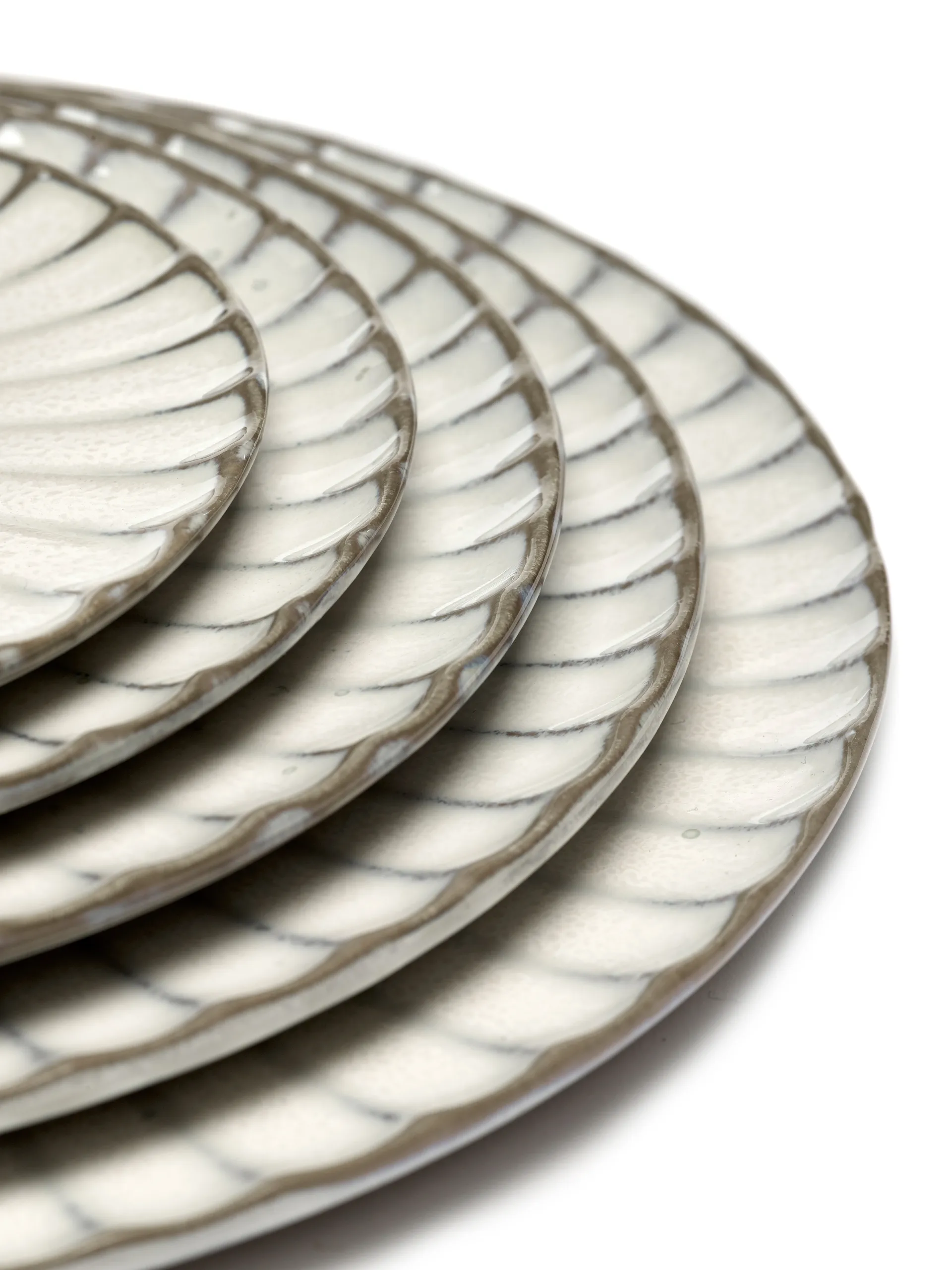 Inku tallerken XL Ø27 cm, White Serax