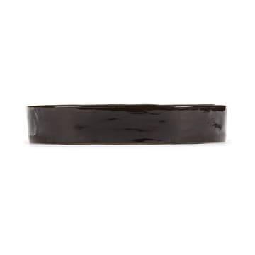 La Mère dyb tallerken L Ø25 cm - Dark brown - Serax
