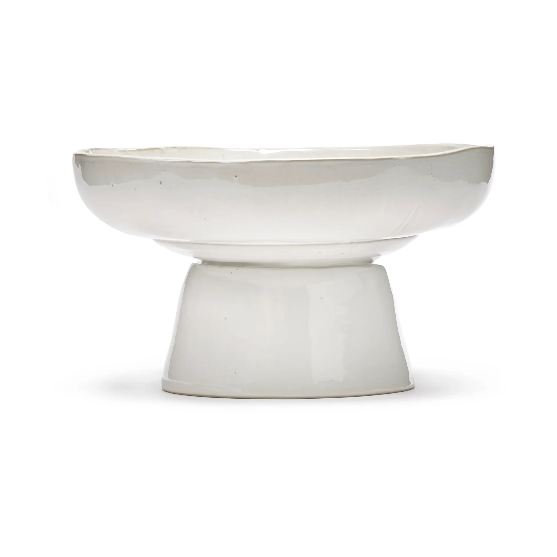 La Mère fad på fod Ø31 cm, Off white Serax