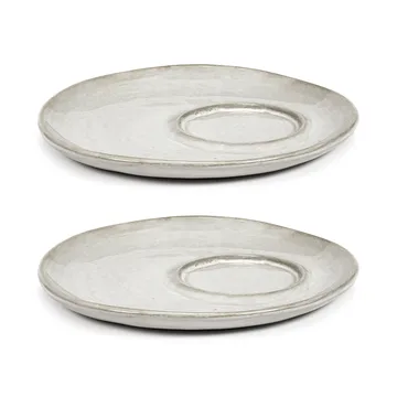 La Mère fad til espressokop Ø11 cm 2 stk - Off white - Serax