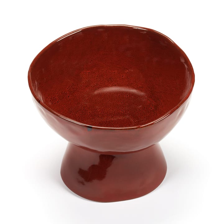 La Mère skål på fod large Ø20,5 cm - Venetian red - Serax