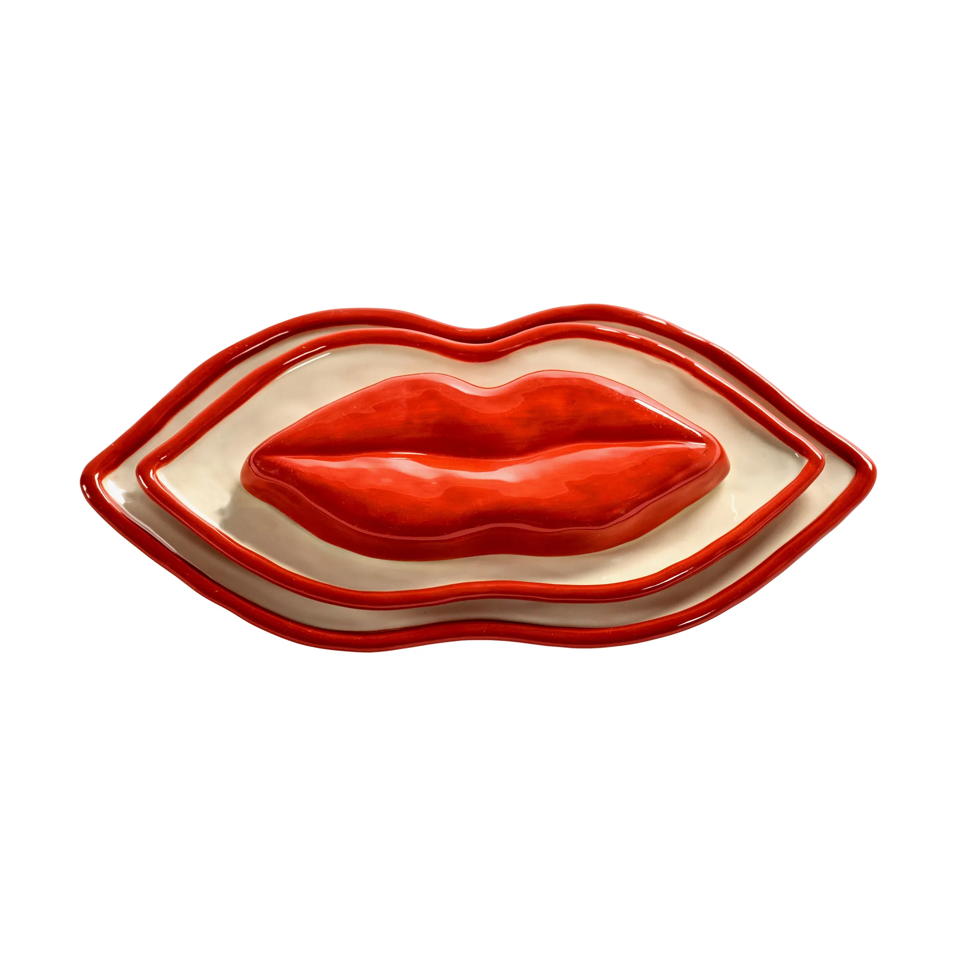 Les Objets Mouleversants bakkesæt 3 dele, Red-white Serax