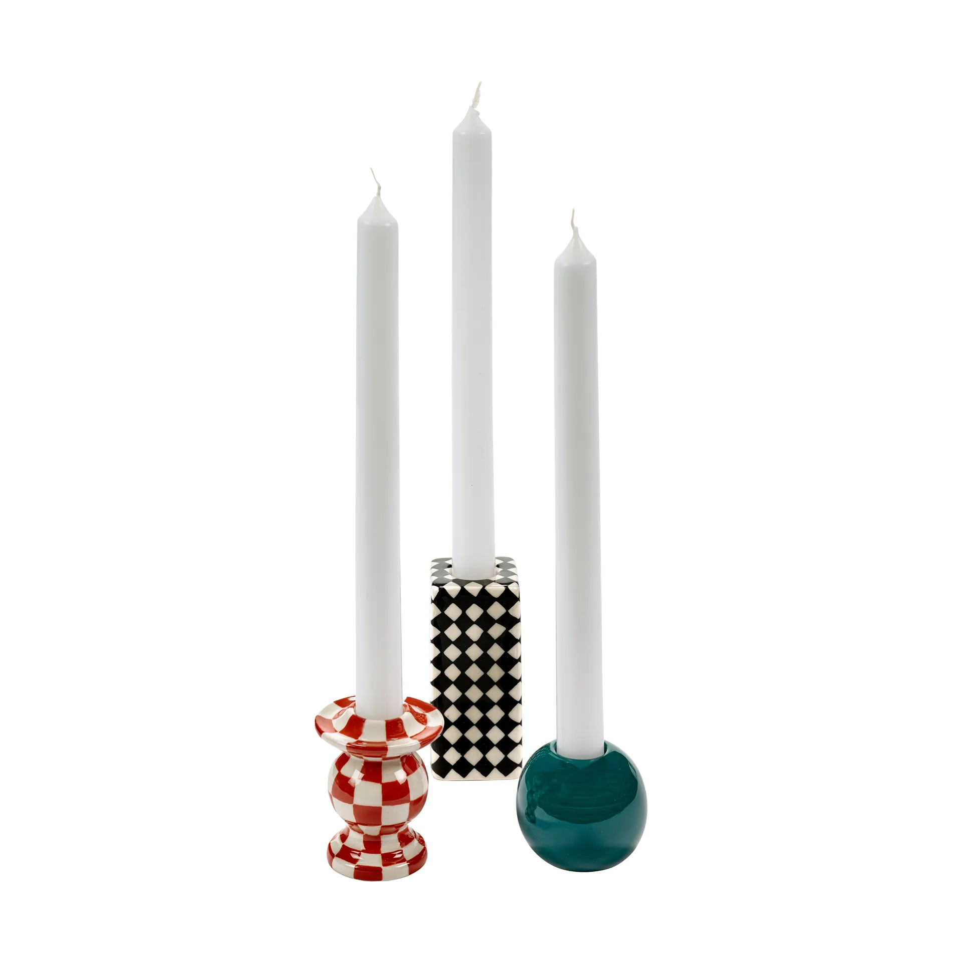 Les Objets Mouleversants lysestager 3 dele, N°1, N°2, N°3 Serax