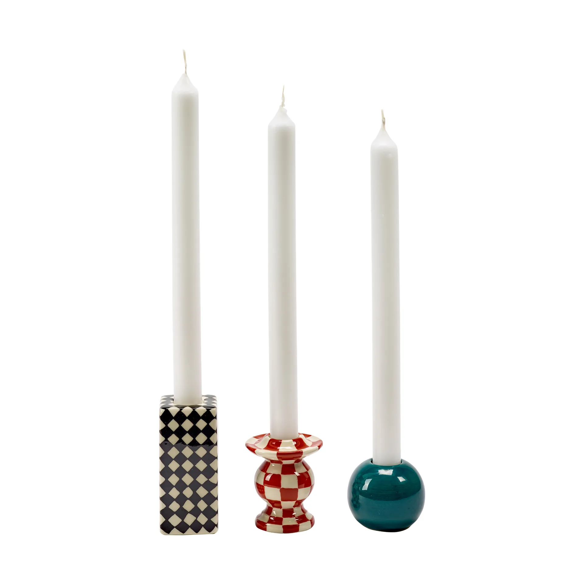 Les Objets Mouleversants lysestager 3 dele, N°1, N°2, N°3 Serax