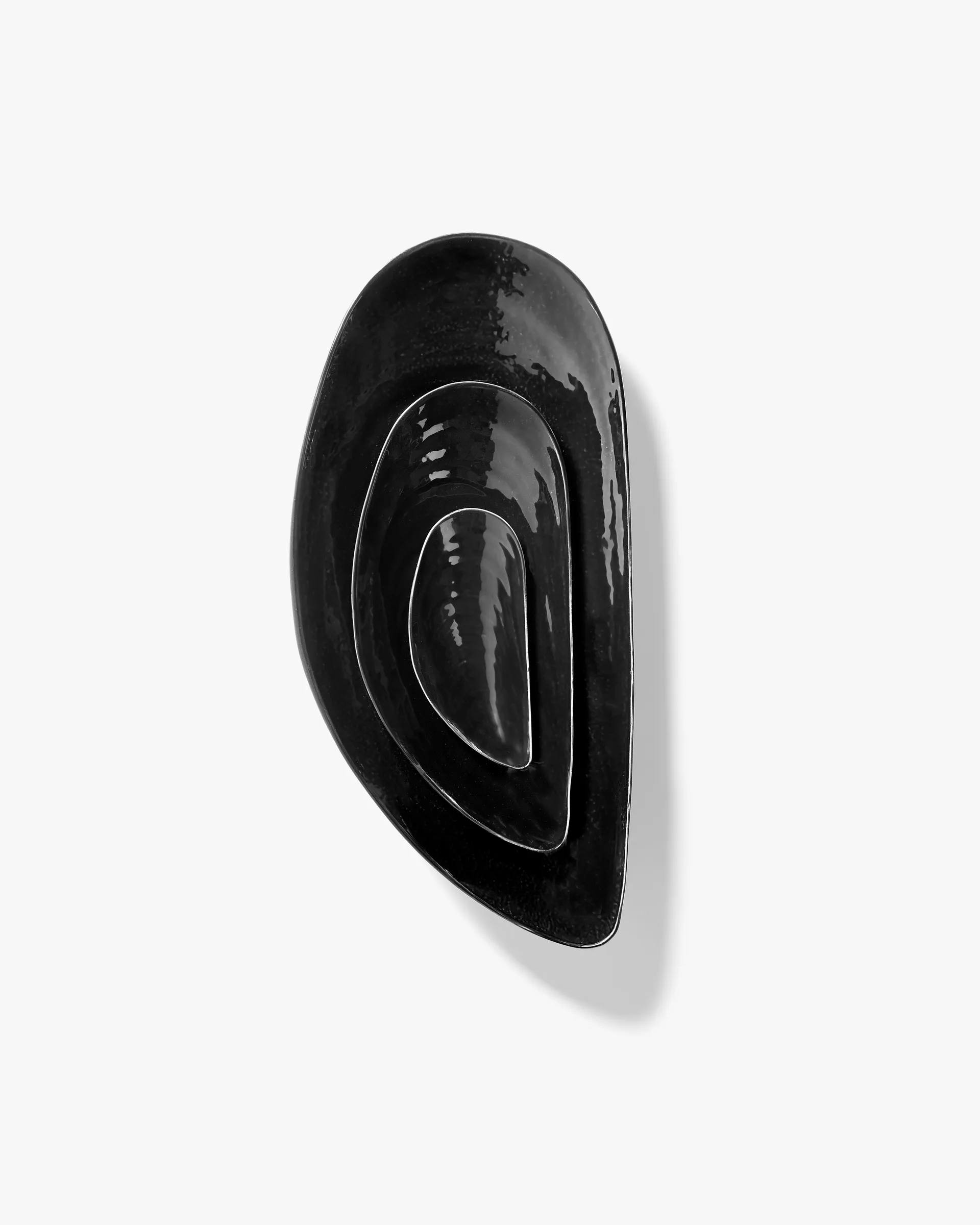 Les Objets Mouleversants Marcel skål M 14x30,5 cm, Black Serax