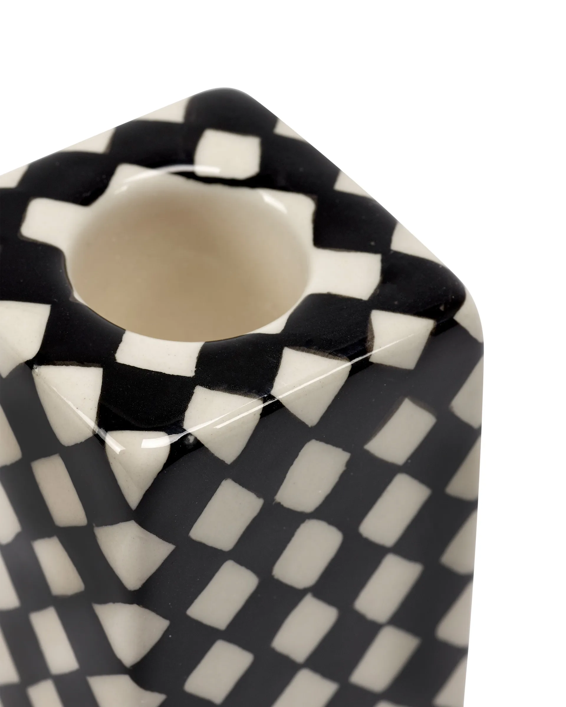 Les Objets Mouleversants N°1 lysestage, Black-white Serax