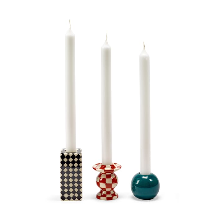 Les Objets Mouleversants N°2 lysestage, Red-white Serax