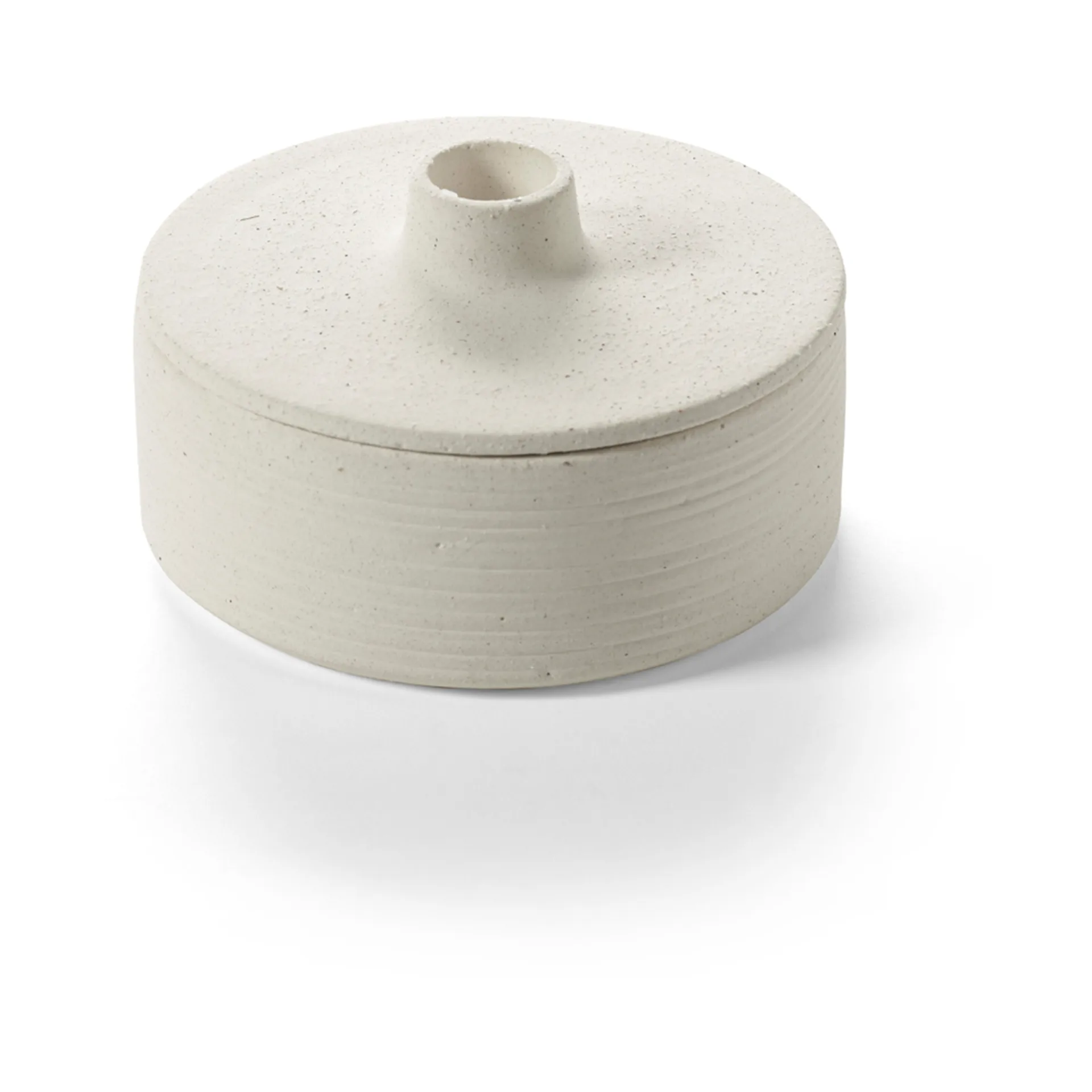 Mira lysestage/opbevaringsboks, Beige Serax