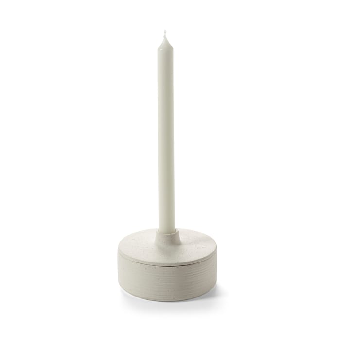 Mira lysestage/opbevaringsboks, Beige Serax