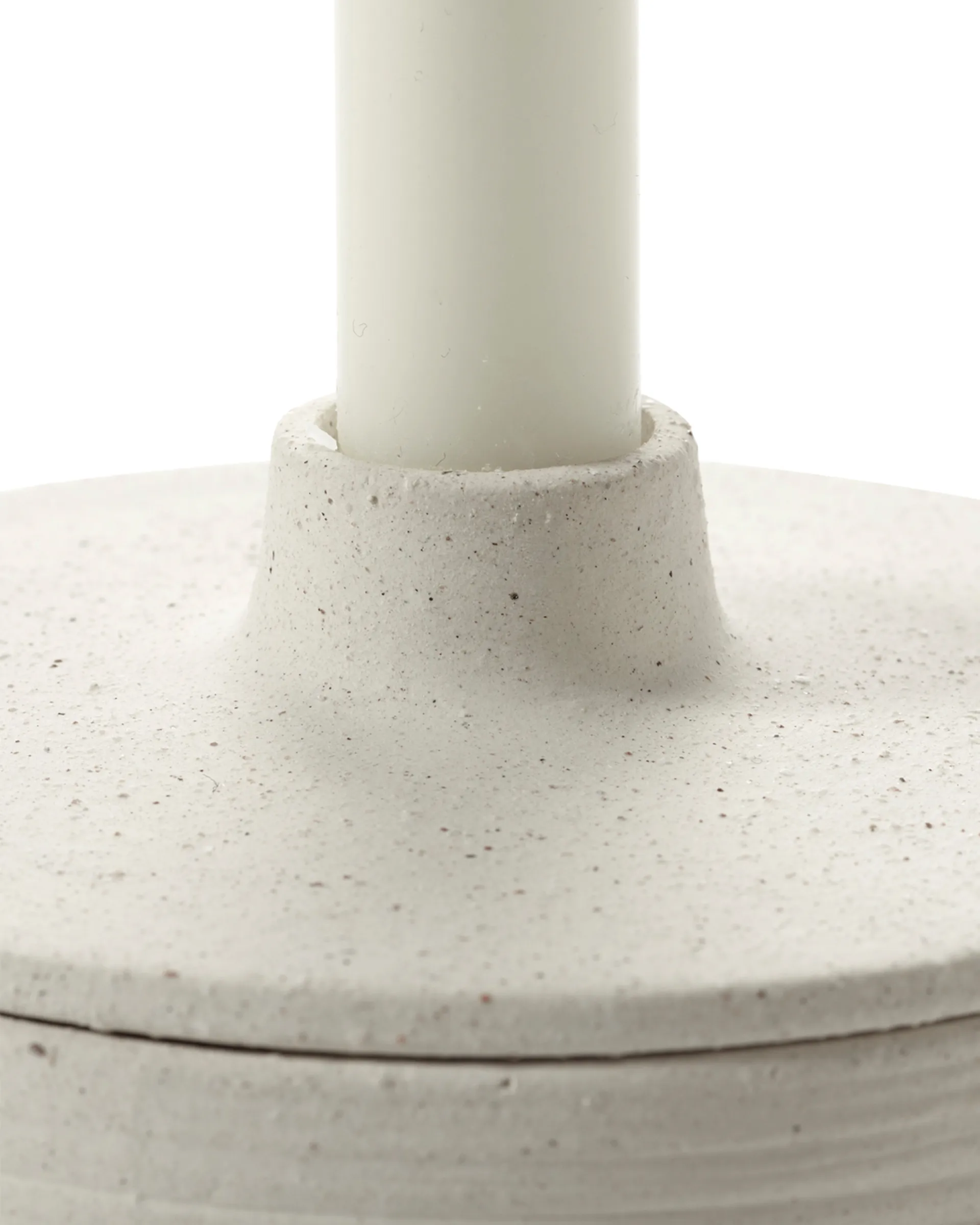 Mira lysestage/opbevaringsboks, Beige Serax