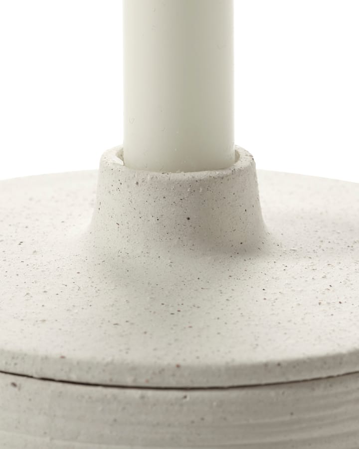 Mira lysestage/opbevaringsboks, Beige Serax