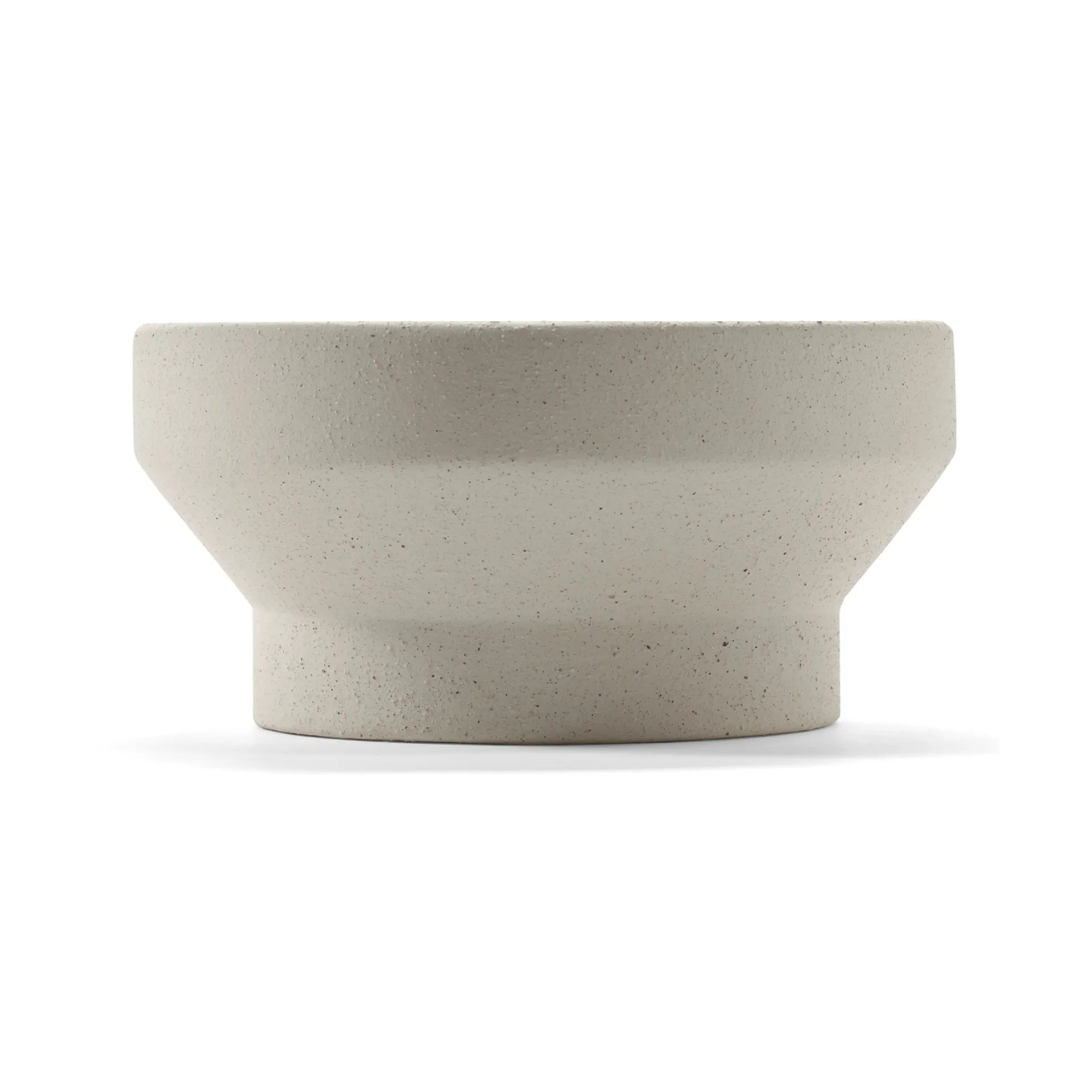 Mira vase/kagefad L, Beige Serax