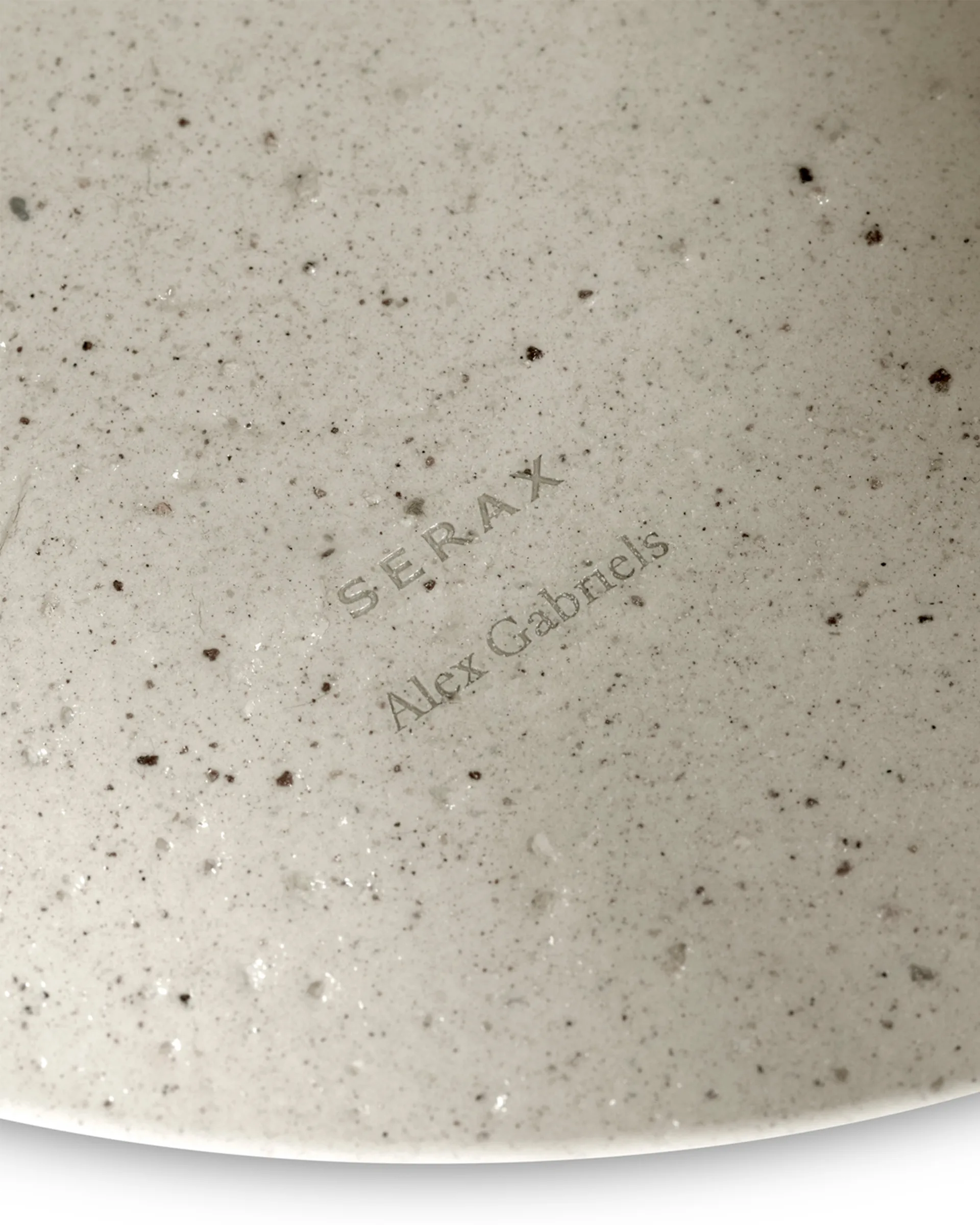 Mira vase/kagefad L, Beige Serax