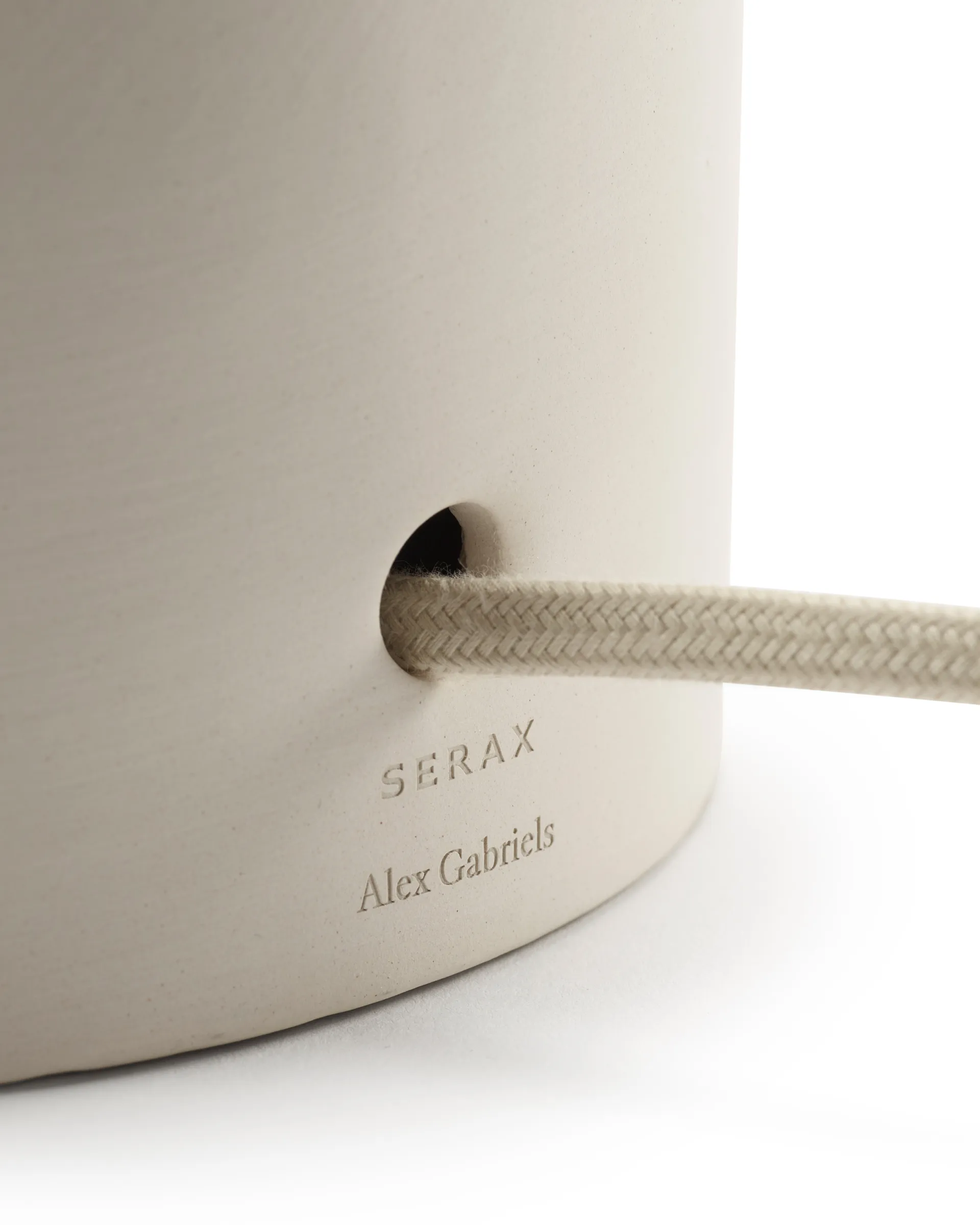 Nash bordlampe, Beige Serax