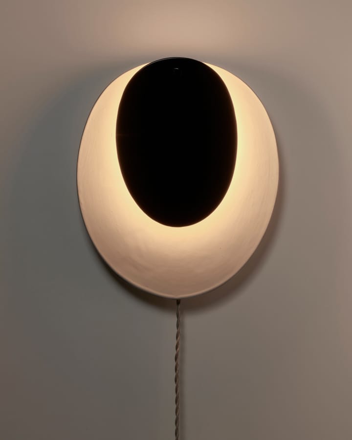 Nebula 02 væglampe, White-black Serax