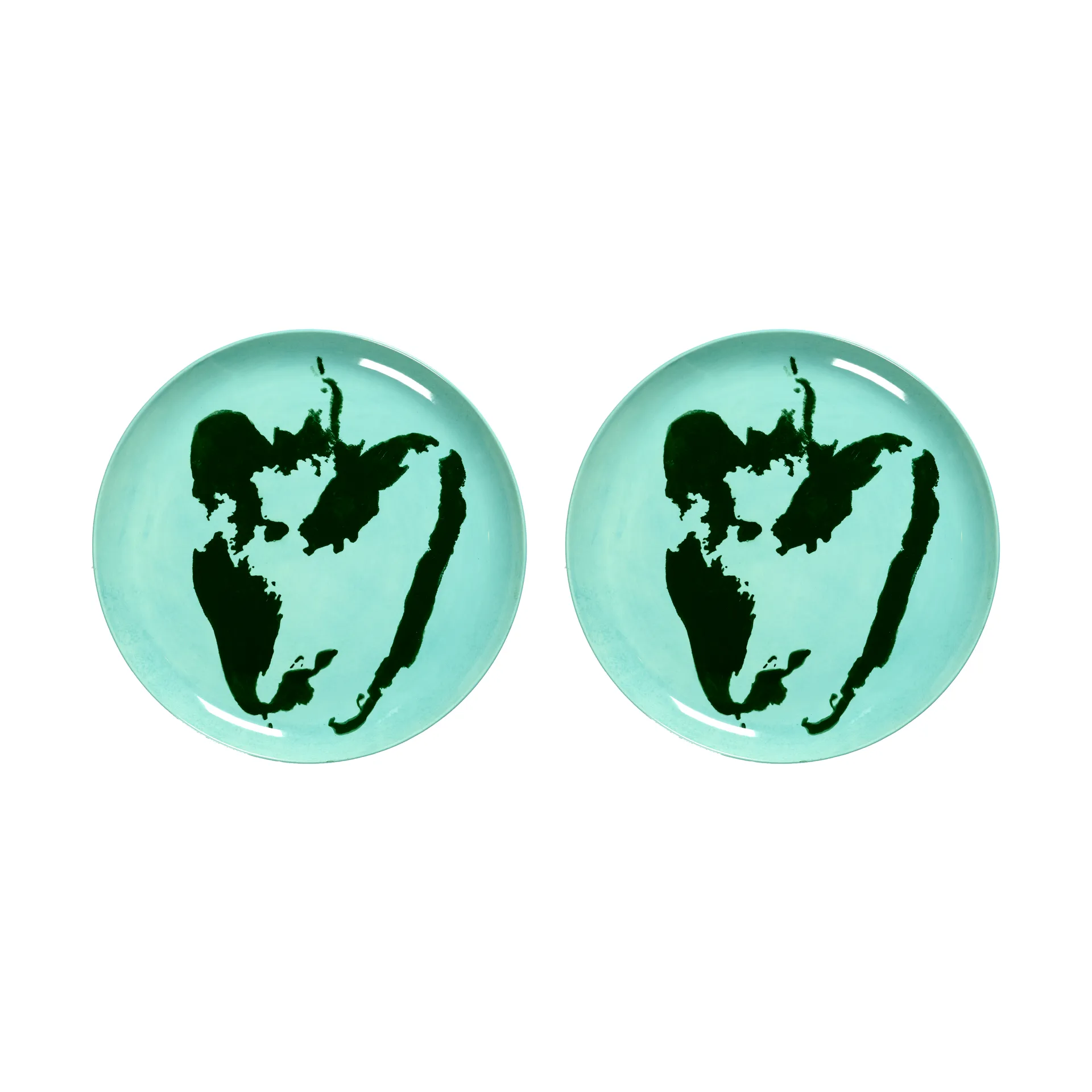 Ottolenghi Feast tallerken L Ø26,5 cm 2-pak, Azure-pepper green Serax