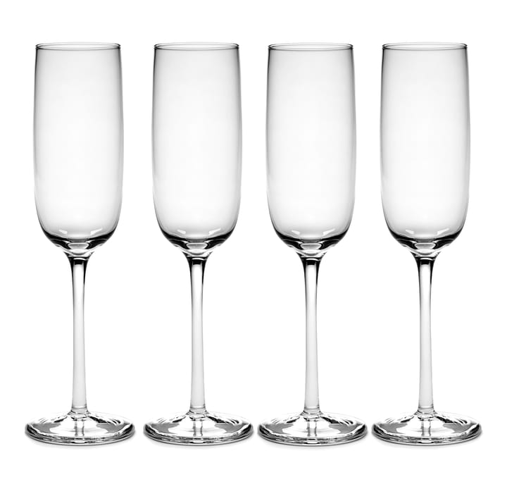 Passe-Partout champagneglas 15 cl 4-pak - Klar - Serax
