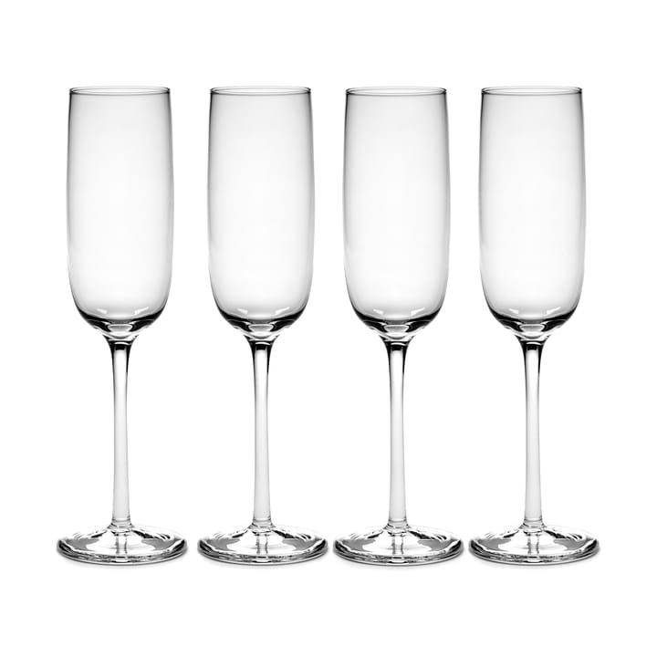 Passe-Partout champagneglas 15 cl 4-pak Klar - undefined - Serax