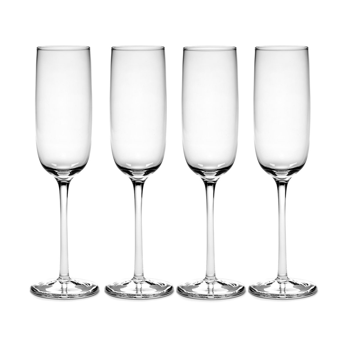Serax Passe-Partout champagneglas 15 cl 4-pak Klar