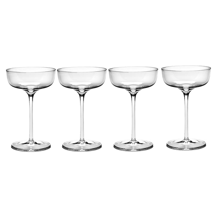 Passe-Partout champagneglas buet 15 cl 4-pak - Klar - Serax