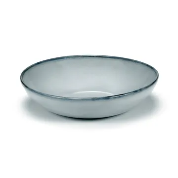 Pure Blue Glazed dyb tallerken Ø19,5 cm - Blå - Serax