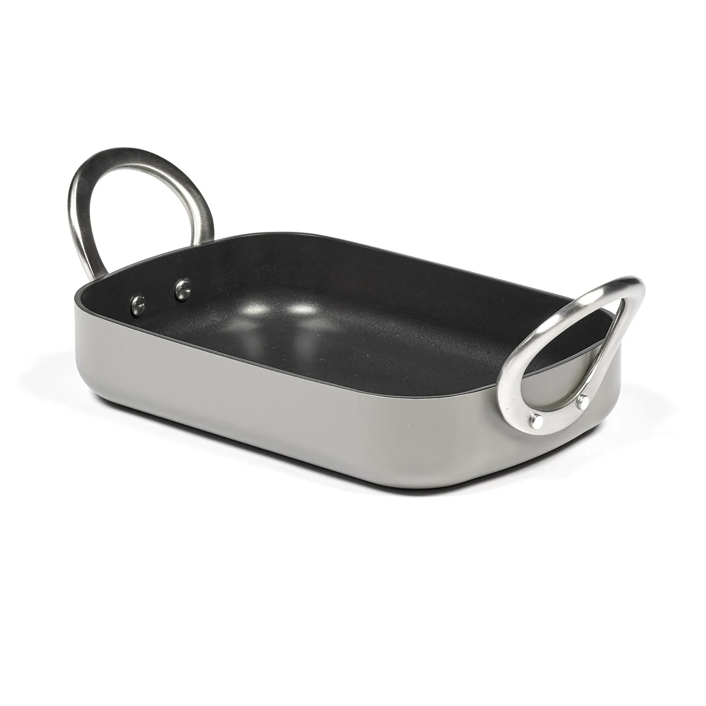 Pure bradepande 20x30 cm, Stone grey Serax