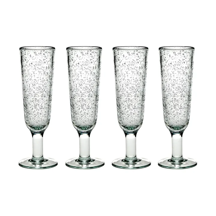 Pure Pascale champagneglas 4-pak Klar - Serax