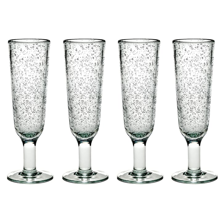 Pure Pascale champagneglas 4-pak - Klar - Serax