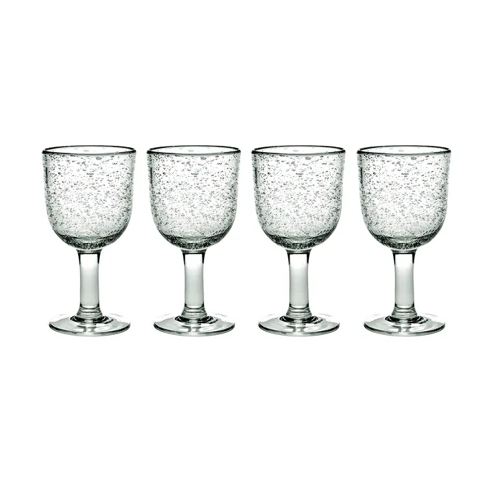 Pure Pascale rødvinsglas 4-pak Klar - Serax