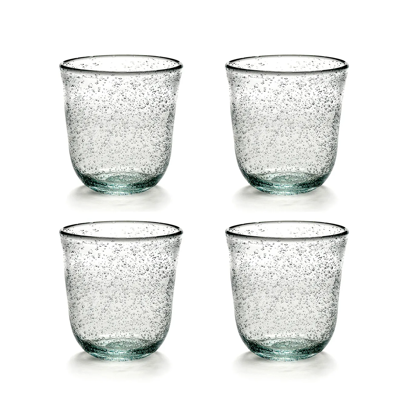Pure Pascale vandglas 4-pak Klar,  Serax