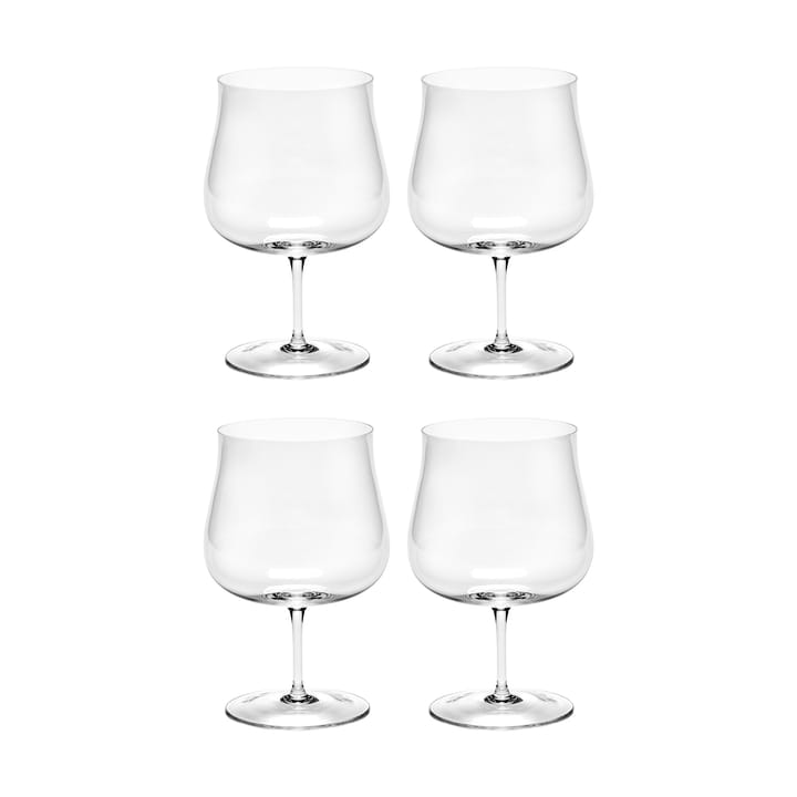 Silhouette Bourgogne vinglas 73 cl 4 stk - Clear - Serax