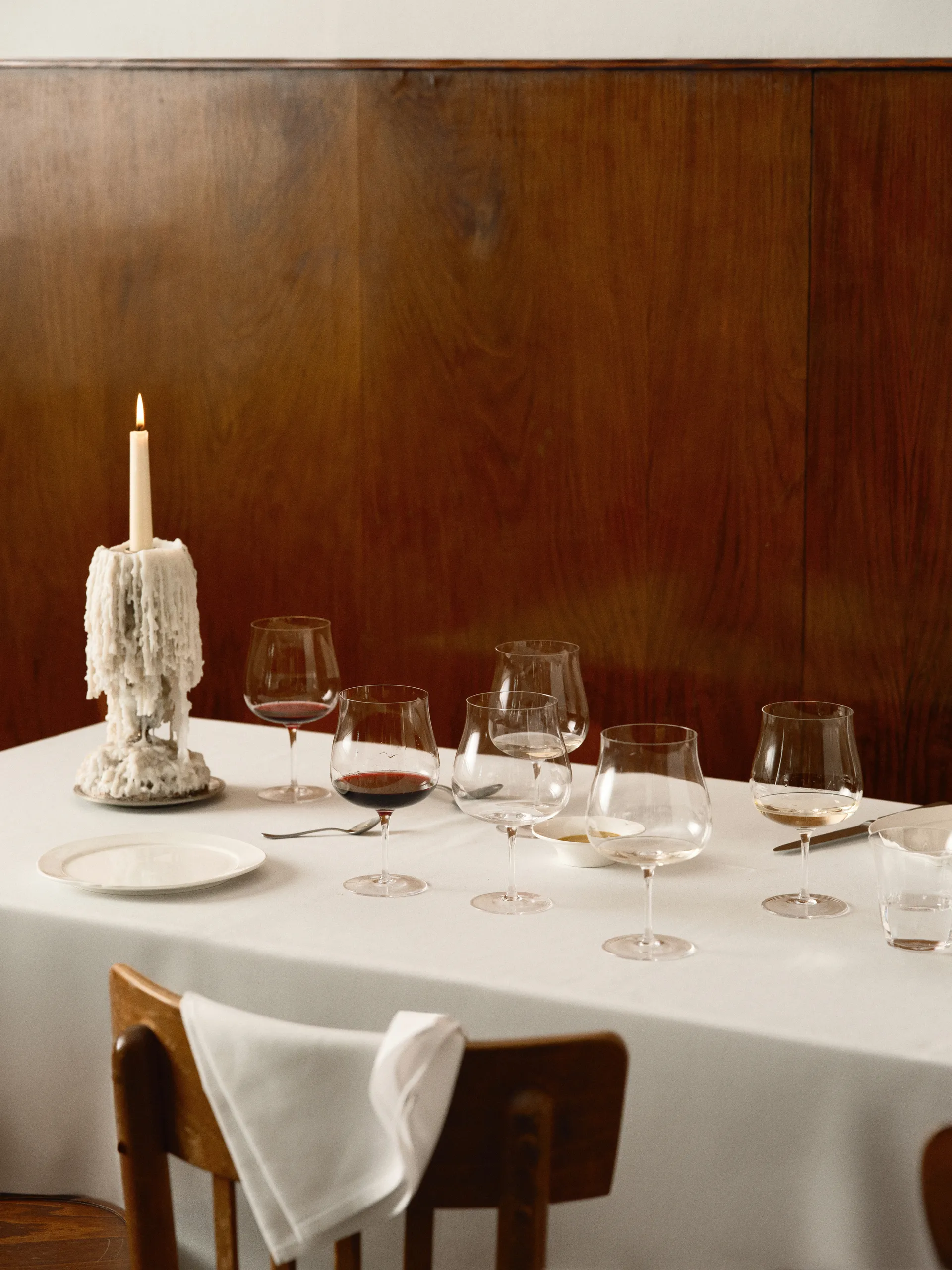 Silhouette Bourgogne vinglas 73 cl 4 stk, Clear Serax