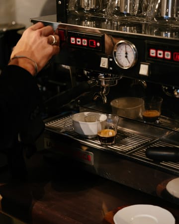 Silhouette dobbelt espressoglas 11 cl - Clear - Serax