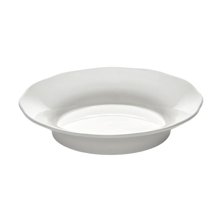 Silhouette dyb sidetallerken L Ø18,5 cm, White Serax