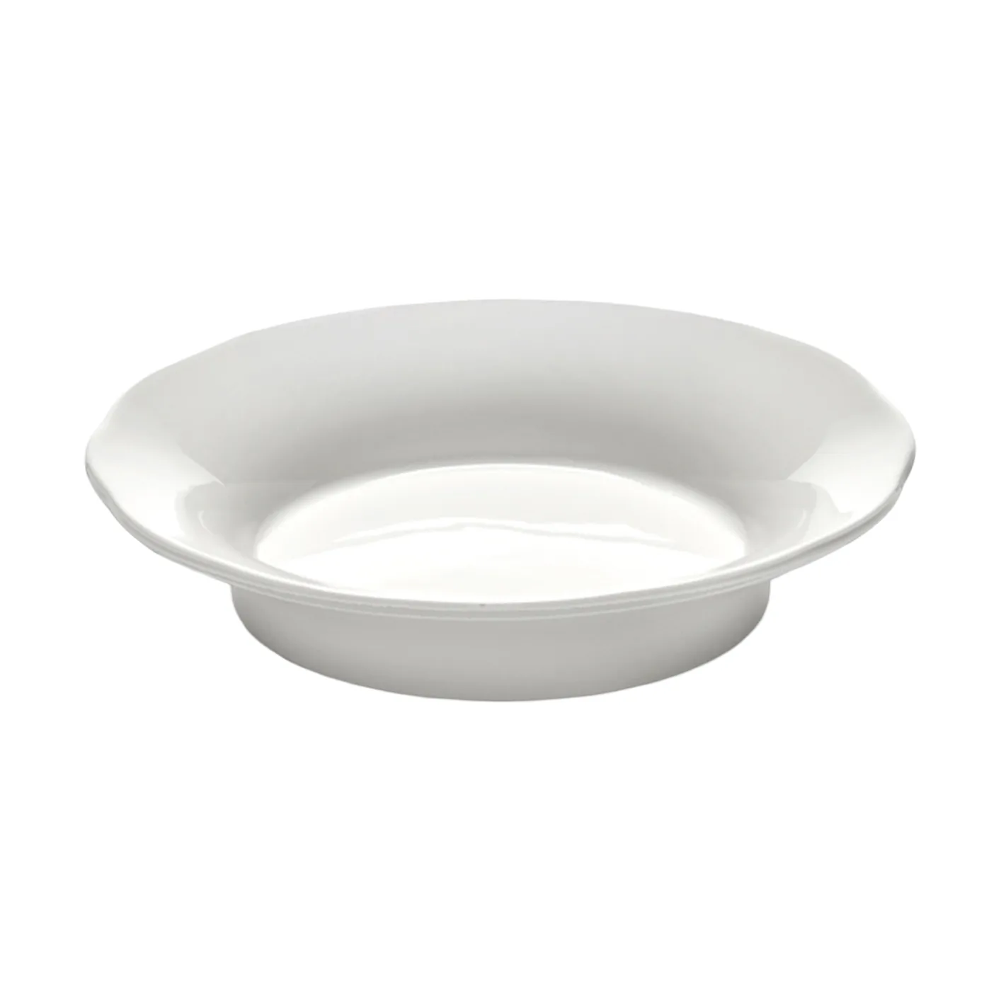 Silhouette dyb sidetallerken M Ø15 cm 4 stk, White Serax