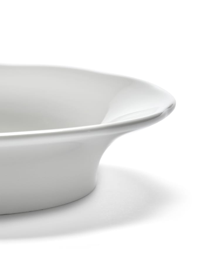 Silhouette dyb sidetallerken M Ø15 cm 4 stk, White Serax