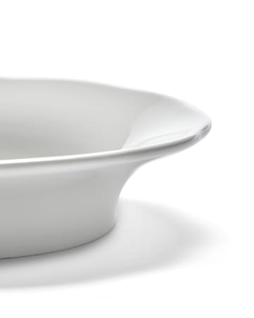Silhouette dyb sidetallerken M Ø15 cm - White - Serax