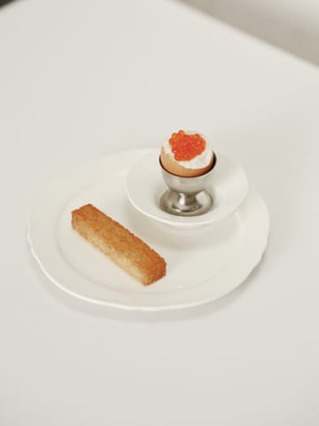 Silhouette dyb sidetallerken S Ø10,5 cm - White - Serax
