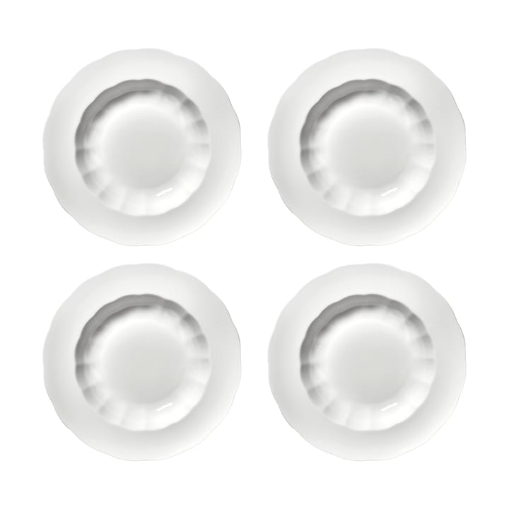 Silhouette dyb tallerken L Ø27 cm 4 stk - White - Serax