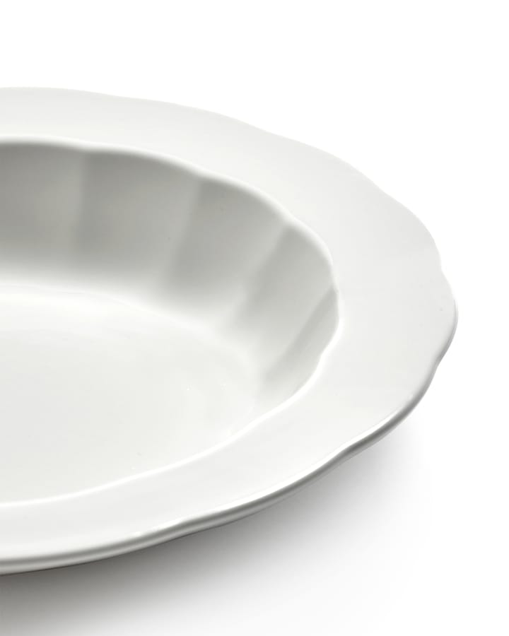 Silhouette dyb tallerken L Ø27 cm, White Serax
