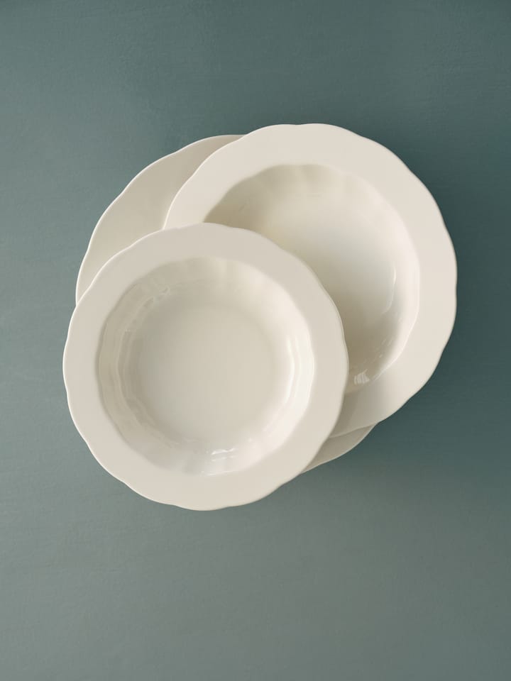 Silhouette dyb tallerken L Ø27 cm, White Serax